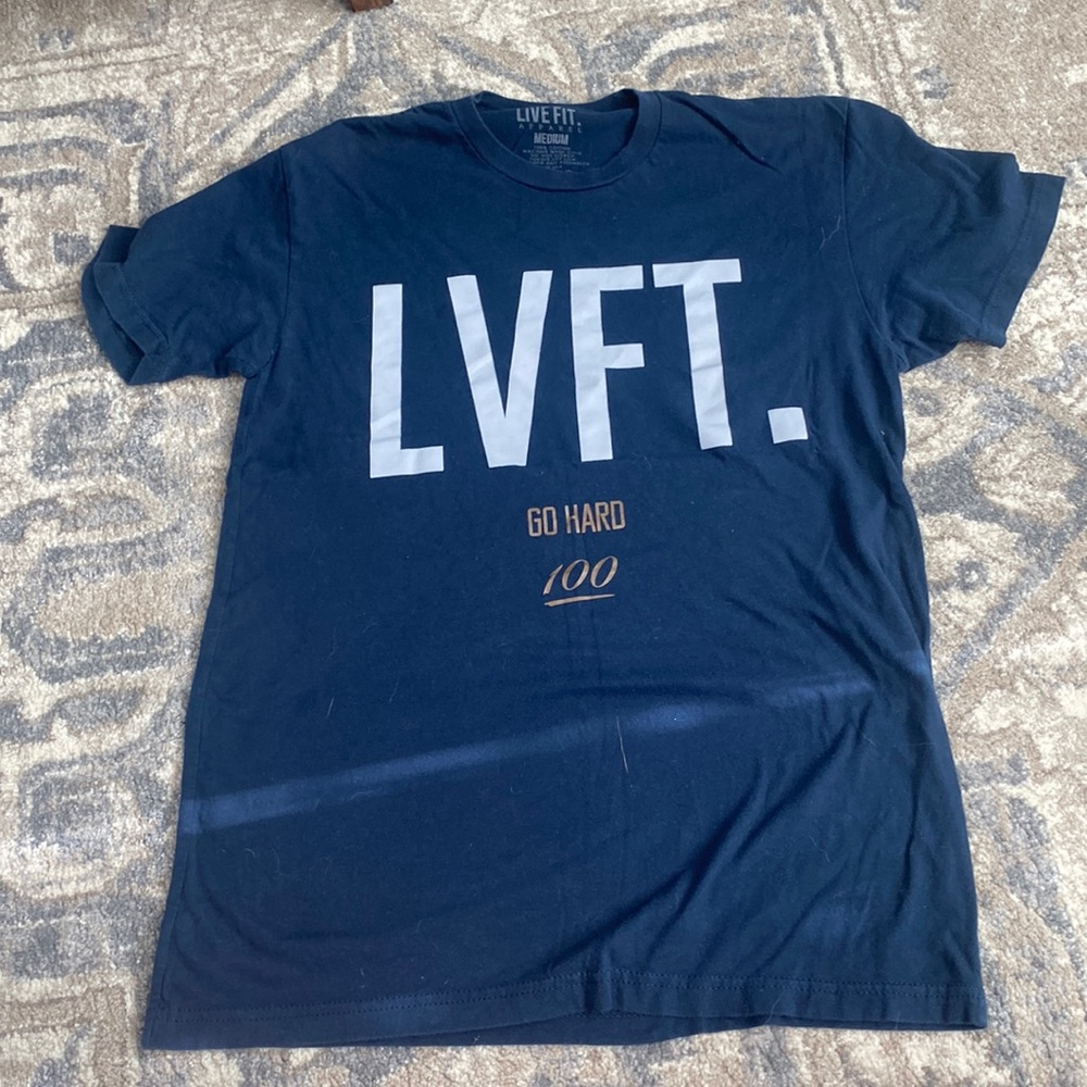 Live Fit Blue Shirt